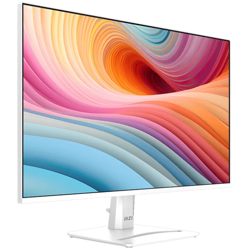 Монитор MSI PRO MP275W E2 Professional Business Monitor, 27" 120Hz, FHD (1920x1080) 16:9, IPS Anti-glare, 1ms/4ms, 300nits, 1500:1, 178/178, Adaptive-Sync, HDR Ready, Tilt, Speakers, 1x DP, 1x HDMI, 1x D-Sub, White, 3Y Warranty - Image 23