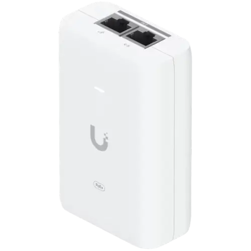 Ubiquiti UACC-PoE+-2.5G 30W of PoE+ adapter for UniFi PoE+ devices reduce dependency on PoE switch power and provide a M