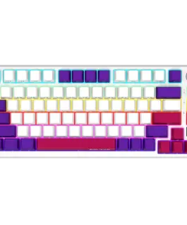 Геймърска клавиатура LORGAR KBP7075W Wireless 75% Mechanical Gaming Keyboard Pro White EN