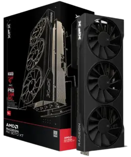 Видео карта XFX Swift AMD Radeon RX 9070XT Triple Fan 16GB GDDR6 256-bit HDMI 3xDP