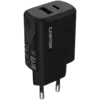 Зарядно за мобилен телефон CANYON charger OnCharge 200 20W 1xPD 1xQC EU