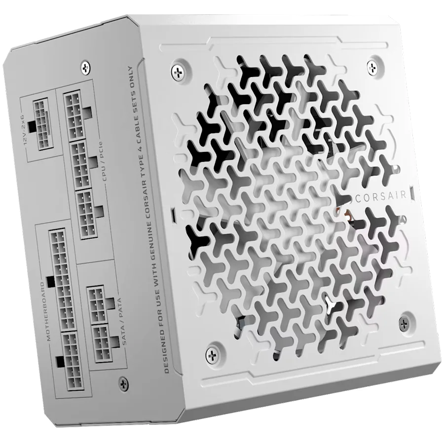 Захранване за компютър CORSAIR RM1000e White 1000 Watt Cybenetics Gold Certified Fully