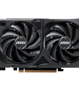 Alternative view of Видео карта MSI Video Card NVIDIA GeForce RTX 5060 8G SHADOW 2X OC, 8GB GDDR7, 128-bit, 2535 MHz Boost, 3840 CUDA Cores, PCIe 5.0 (x8), 3x DP 2.1b, HDMI 2.1b, RAY TRACING, Dual Fan, 145W TDP, 8-pin PCIe Power, G-SYNC, 2-Slot, 3Y