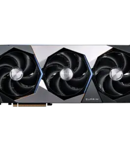 Alternative view of Видео карта MSI Video Card Nvidia GeForce RTX 5090 32G SUPRIM SOC (32GB GDDR7/512bit, PCI-E Gen 5 x16, 3xDP, 1xHDMI, Recommended PSU 1000W, 3 fans)