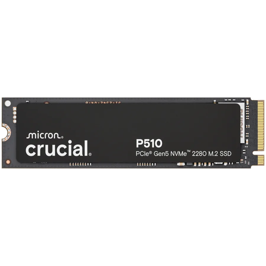 SSD диск Crucial P510 2TB PCle Gen5 NVMe 2280 M.2 SSD
