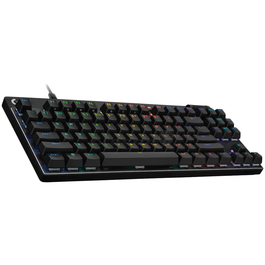 Геймърска клавиатура LOGITECH PRO X TKL RAPID Gaming Keyboard - BLACK - US INTL - USB - EMEA28i-935 - LINEAR - Image 35