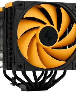 Охладител за процесор Охладител DeepCool AK620 ZERO DARK ZORIA CPU Air Cooler 2x120mm PWM Fan 6 Heatpipes LGA2066/2011-v