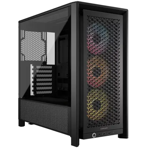 Кутия за компютър Corsair FRAME 4000D RS ARGB Mid-Tower Black