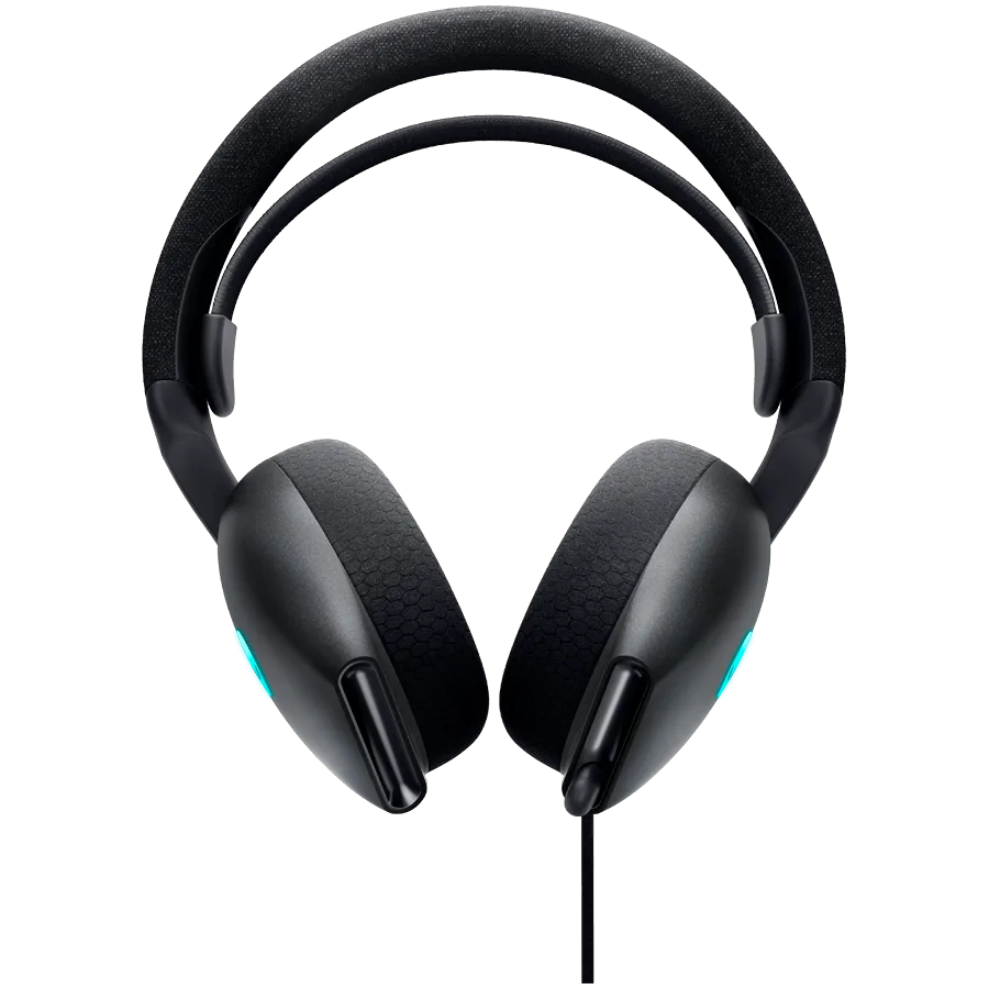 Геймърски слушалки Alienware Wired Gaming Headset - AW520H (Dark Side of the Moon)
