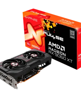Видео карта SAPPHIRE PULSE AMD RADEON RX 9060 XT GAMING OC 16GB DUAL HDMI / DP
