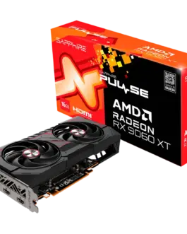 Видео карта SAPPHIRE PULSE AMD RADEON RX 9060 XT GAMING OC 16GB DUAL HDMI / DP