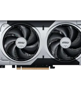 Alternative view of Видео карта MSI Video Card NVIDIA GeForce RTX 5060 Ti 16G VENTUS 2X OC PLUS, 16GB GDDR7, 128-bit, 2602 MHz Boost, 4608 CUDA Cores, PCIe 5.0 (x8), 3x DP 2.1b, HDMI 2.1b, RAY TRACING, Dual Fan, 180W TDP, 8-pin PCIe Power, G-SYNC, 2-Slot, 3Y