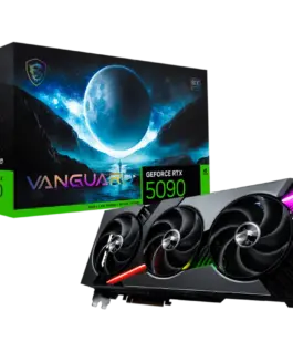 Видео карта MSI Video Card Nvidia GeForce RTX 5090 32G VANGUARD SOC 32GB GDDR7 512bit Effective Memory Clock: 28000MHz B