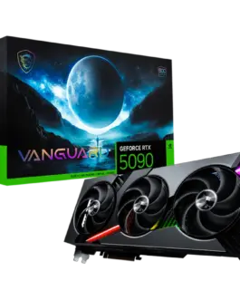 Видео карта MSI Video Card Nvidia GeForce RTX 5090 32G VANGUARD SOC 32GB GDDR7 512bit Effective Memory Clock: 28000MHz B