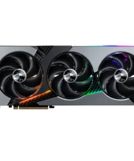 Alternative view of Видео карта MSI Video Card Nvidia GeForce RTX 5090 32G VANGUARD SOC, 32GB GDDR7, 512bit, Effective Memory Clock: 28000MHz, Boost: 2512 MHz, 21760 CUDA Cores, PCIe 5.0, 3x DP 2.1b, HDMI 2.1b, RAY TRACING, Triple Fan, 1x16pin, 1000W Recommended PSU, 3Y