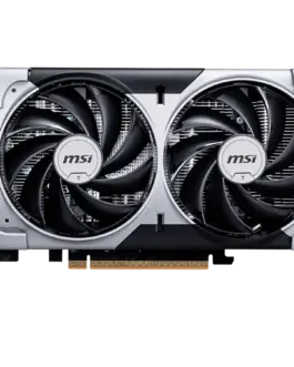 Alternative view of Видео карта MSI Video Card NVIDIA GeForce RTX 5060 8G VENTUS 2X OC, 8GB GDDR7, 128-bit, 2535 MHz Boost, 3840 CUDA Cores, PCIe 5.0 (x8), 3x DP 2.1b, HDMI 2.1b, RAY TRACING, Dual Fan, 145W TDP, 8-pin PCIe Power, G-SYNC, 2-Slot, 3Y