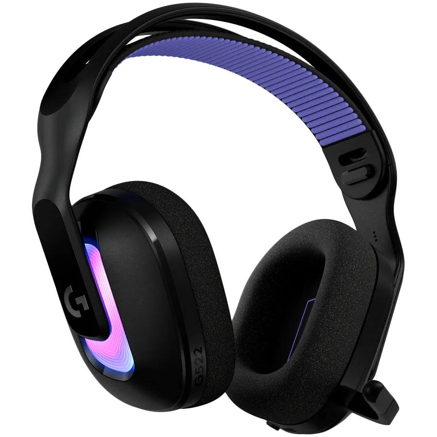 Геймърски слушалки LOGITECH G522 LIGHTSPEED Wireless Gaming Headset - BLACK - EMEA28i-935 -