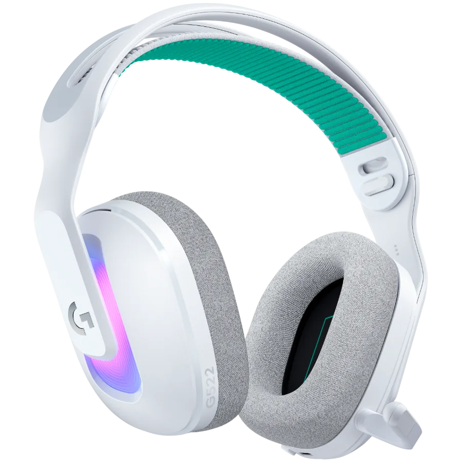 Геймърски слушалки LOGITECH G522 LIGHTSPEED Wireless Gaming Headset - WHITE - EMEA28i-935 -