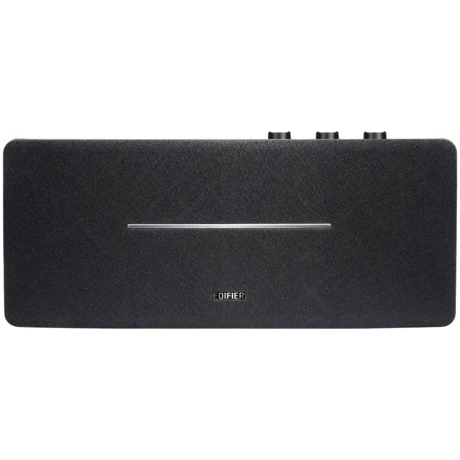 Тонколона за телефон Edifier D12 2.0 Bluetooth Speaker, BT V5.0, RCA, AUX, 2x 4-inch Midrange Drivers, 2x 19mm Tweeters, Remote Control and Top-Mounted Controls, Brown - Image 20