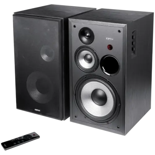 Тонколона Edifier R2850DB 2.0 Bookshelf Speakers BT V5.1 Optical Coaxial RCA 0.75-inch Tweeters 4.5-inch Drivers 8-inch