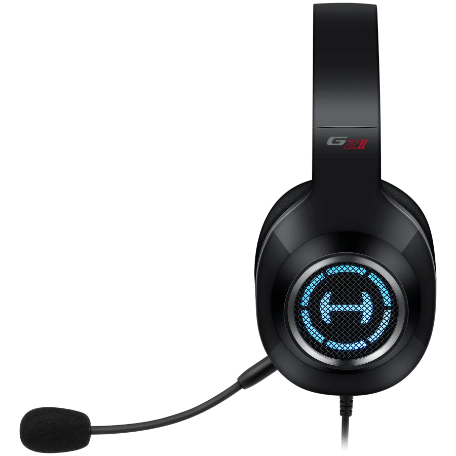 Слушалки Edifier G2 II USB Gaming Headset, 50mm drivers, Virtual 7.1 Surround, RGB lighting, Noise-Canceling Microphone, Black - Image 32