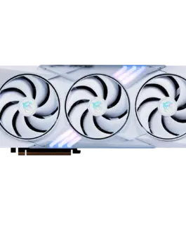 Alternative view of Видео карта MSI Video Card Nvidia GeForce RTX 5070 12G GAMING TRIO White, 12GB GDDR7, 192bit, Effective Memory Clock: 28000MHz, Boost: 2512 MHz, 6144 CUDA Cores, PCIe 5.0, 3x DP 2.1b, HDMI 2.1b, RAY TRACING, Triple Fan, 1x16pin, 650W Recommended PSU,