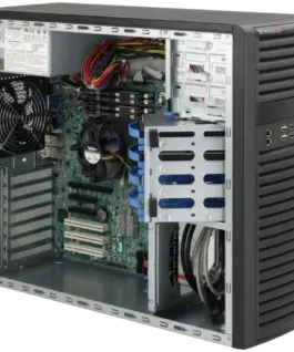Сървър SC732D4 Chassis 900W MB X12SPL-F CPU Xeon 4316 DDR4 RDIMM 8X32GB 3200SSD 2.5 SATA 240GB Network