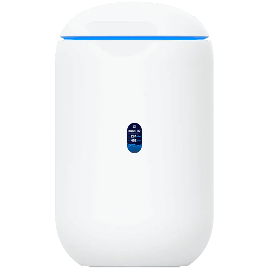 Рутер Ubiquiti UniFi UDR7 Dream Router 7 Desktop 10G Cloud Gateway with integrated WiFi 7 PoE switch microSD storage and