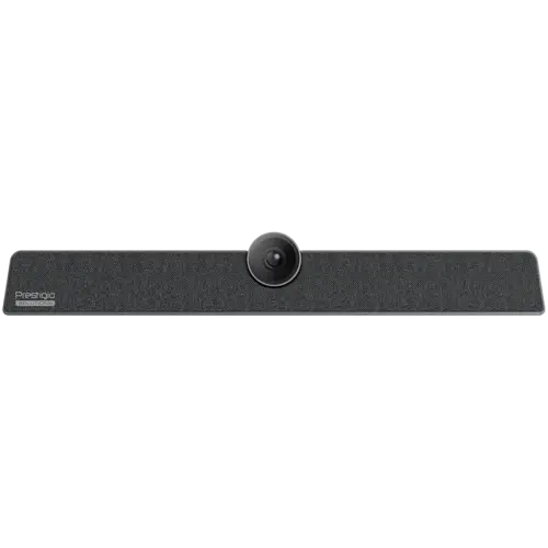 Система за бизнес комуникации Prestigio Solutions Video Conferencing Collaboration Bar Alpha: UHD 12MP 6 mic 8m (Range)