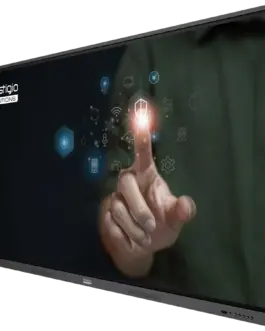 Alternative view of Широкоформатен дисплейPRESTIGIO SOLUTIONS Multiboard 75" Light Series UHD 4K, Android 13.0, Wi-Fi, 40TP, touch pen