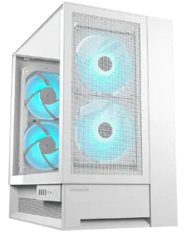 Кутия за компютър COUGAR OmnyX PC Case Mid Tower White