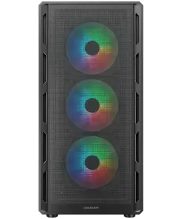 Alternative view of Кутия за компютър COUGAR AIRFACE PURE RGB PC Case, Mid Tower, Black