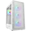 Кутия за компютър COUGAR AIRFACE PURE RGB PC Case Mid Tower White