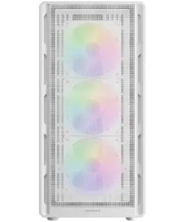 Alternative view of Кутия за компютър COUGAR AIRFACE PURE RGB PC Case, Mid Tower, White