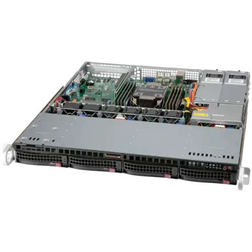 Сървър Supermicro assembled server based on SYS-510P-MR-EU ICX 4309Y CPU 2x 16GB DDR4-3200 2x HDD 3.5