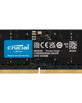 Памет за лаптоп Crucial 32GB DDR5-5600 SODIMM CL46 (16Gbit) Tray