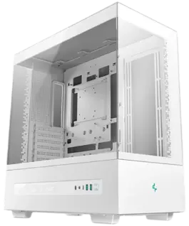 Кутия за компютър DeepCool CH690 DIGITAL WH Mid Tower Mini-ITX/Micro-ATX/ATX 2xUSB3.0 1xType-C 1xAudio Tempered Glass Me