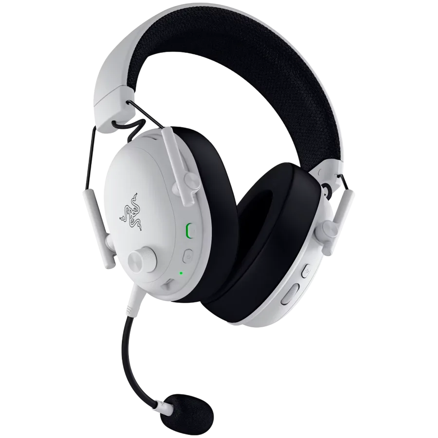 Геймърски слушалки Razer BlackShark V3 Wireless Esports Headset White Edition