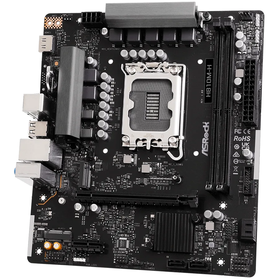 Дънна платка ASROCK H810M-H mATX LGA1851 DDR5 - Image 88