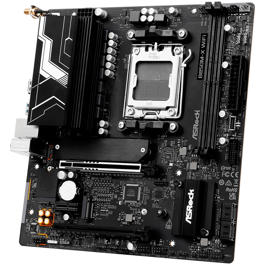 Дънна платка ASROCK B850M-X WIFI R2.0 mATX AM5 DDR5 - Image 7
