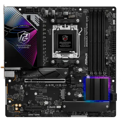 Дънна платка ASROCK B850M RIPTIDE WIFI mATX AM5 DDR5