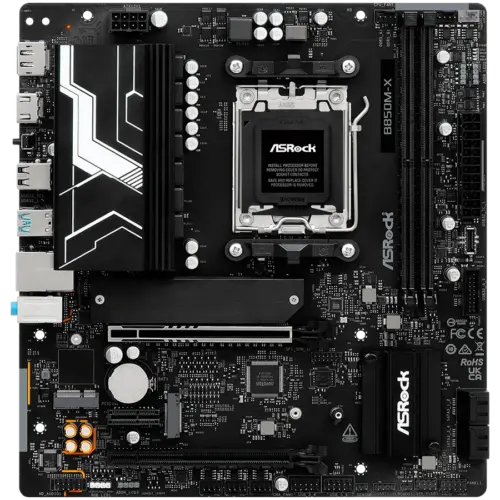 Дънна платка ASROCK B850M-X R2.0 mATX AM5 DDR5