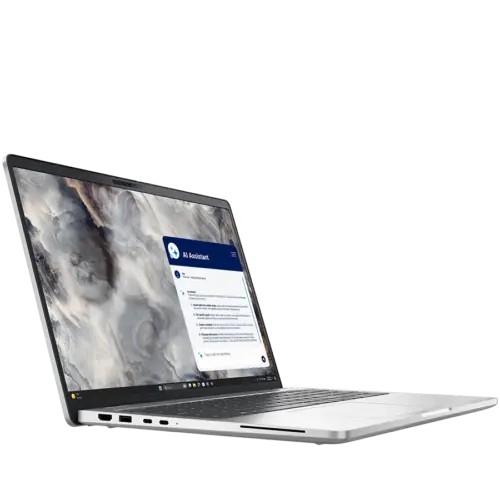 Alternative view of Лаптоп Dell Pro 16 Plus (PB16250), Intel Core Ultra 7 255U (12C, 12 TOPS NPU, up to 5.2GHz), 16.0"FHD+(1920x1200) Non-Touch AG, 16GB (1x16GB) DDR5, 512GB M.2 SSD, Integrated Graphics, WiFi+BT, IR Cam+Mic, BG Backlit KBD, no FPR, Ubuntu, 3Y Basic Onsi