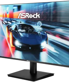 Alternative view of Монитор Asrock CL27FFA Gaming Monitor, 27" FHD (1920x1080) IPS, Anti-Glare, 120 Hz, 16:9, 1500:1, 300 nits, Wide 178-Degree Viewing Angles, 1ms (MPRT), Flicker-free, Tiltt Adjustment, VESA, 1x HDMI 1.4, 1x VGA, 3Y