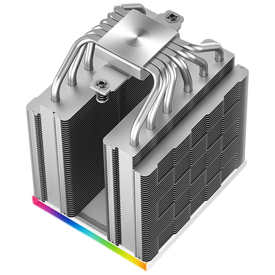 Охладител за процесор Охладител DeepCool AK620 DIGITAL SE WH, CPU Air Cooler, 2x120mm PWM Fans, 6 Heatpipes, White, LGA2066/2011-v3/2011/1851/1700/1200/115x, AMD AM5/AM4, 129x138x161 mm(LxWxH), R-AK620-WHADMN-GJD, 3Y - Image 63