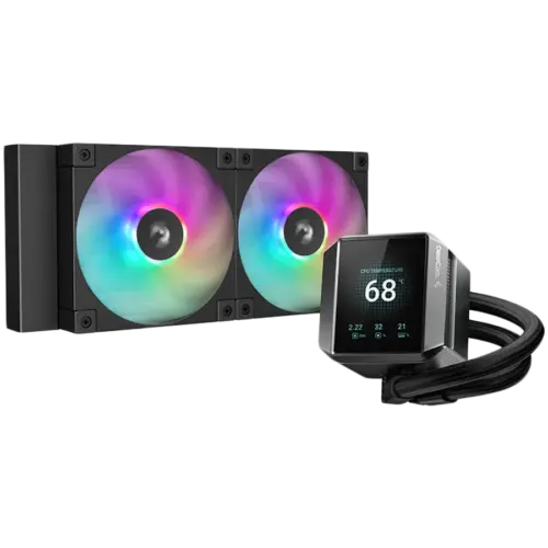 Охладител за процесор Охладител DeepCool MYSTIQUE 240 ARGB 240mm CPU Liquid Cooler 2.8
