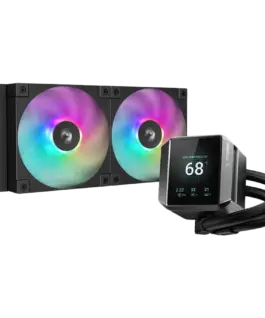 Охладител за процесор Охладител DeepCool MYSTIQUE 240 ARGB 240mm CPU Liquid Cooler 2.8