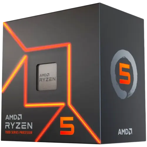 Процесор AMD CPU Desktop Ryzen 5 6C/12T 7400 (4.3GHz22MB65WAM5) MPK with Radeon Graphics and Wraith Stealth