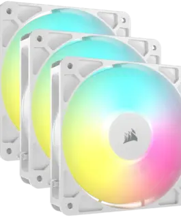 Вентилатор CORSAIR RS120 ARGB White 120mm ARGB Fan Triple Pack