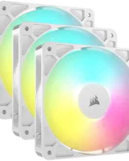 Вентилатор CORSAIR RS120 ARGB White 120mm ARGB Fan Triple Pack